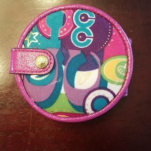 Coach poppy cosmetic mirror