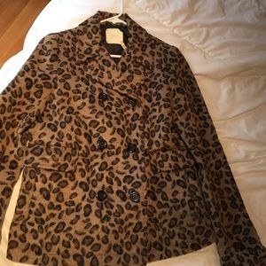 Leopard Coat * Urban Outfitters * Pins & Needles
