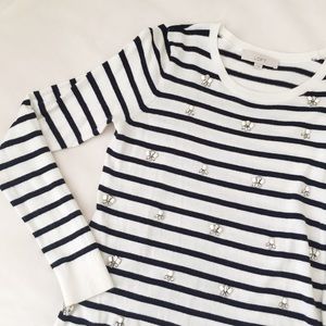 LOFT Jeweled Sweater