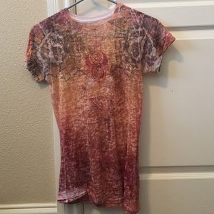 (SOLD) Sinful brand burnout shirt