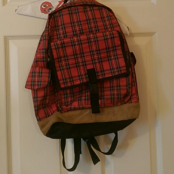Handbags - Plaid backpack