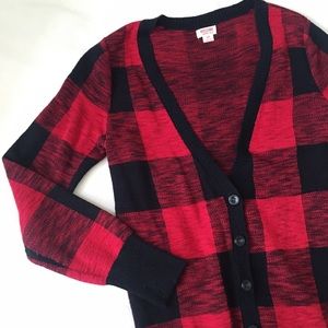 Buffalo Plaid Cardigan