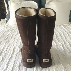 Authentic UGG Australia Dark Brown Boot