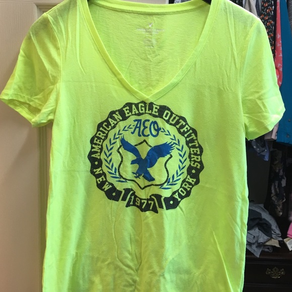 Neon Yellow AE Tee
