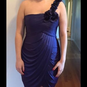 BCBG Cocktail Dress in a royal blue color