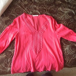 Small pink blouse