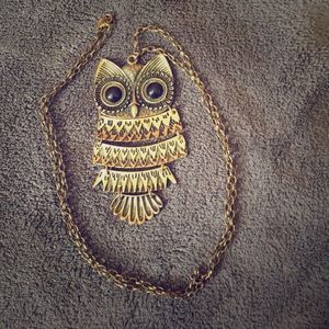 Owl necklece