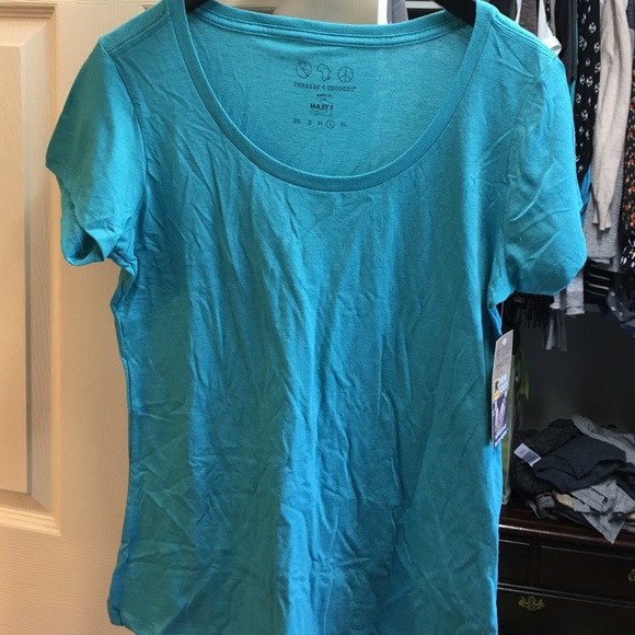 NWT Teal Tee
