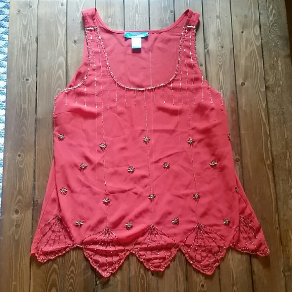 Coral sheer tank