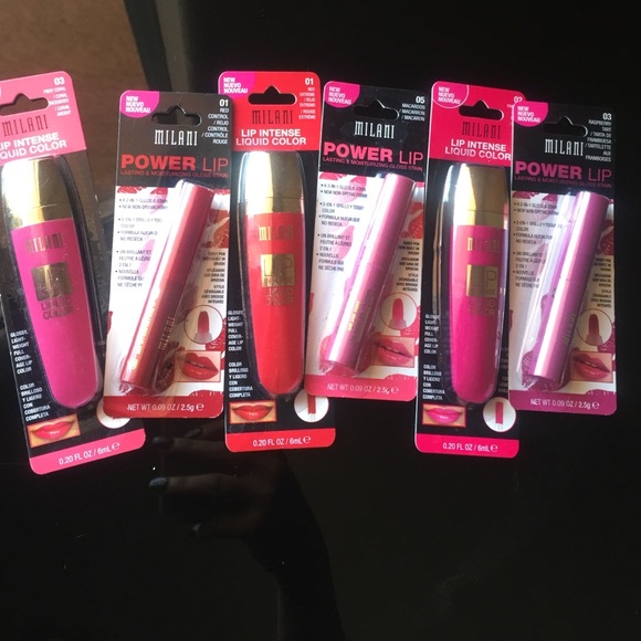 6 Milani lip gloss set of six - Picture 2 of 2
