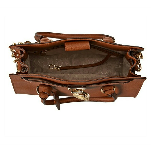 Michael Kors Hamilton Luggage Medium Satchel - Picture 3 of 4