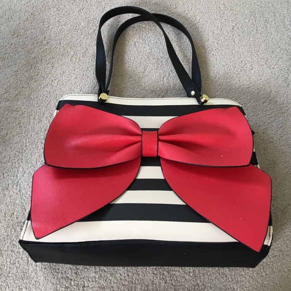 NWOT Betsey Johnson Bow Purse