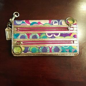 Coach poppy wallet