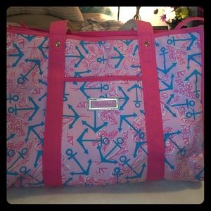 Lilly Pulitzer Delta Gamma tote bag