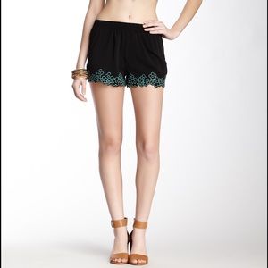 Embroidered Shorts