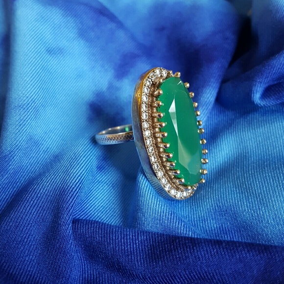 Large Vintage Emerald ring