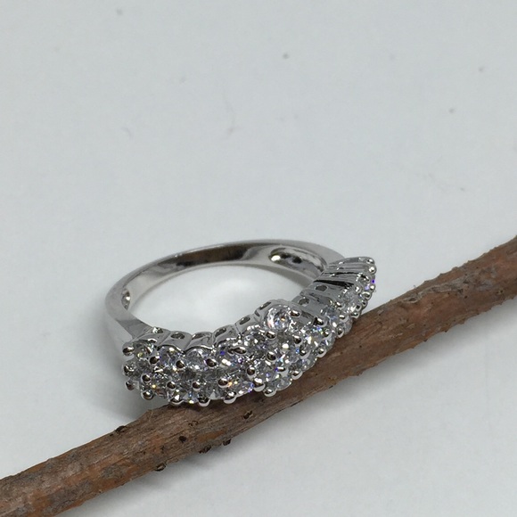 ‼️CLEARANCE‼️925 Sterling Silver Crystal CZs - Picture 2 of 4