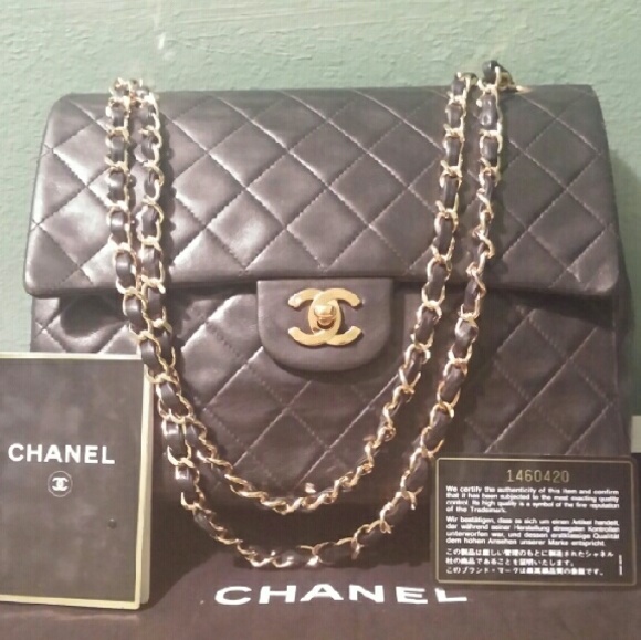 100% Authentic CHANEL Double Flap