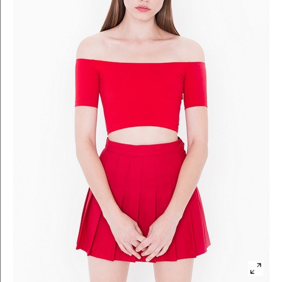American Apparel tennis skirt