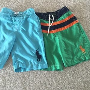Two polo bathing suits size 7