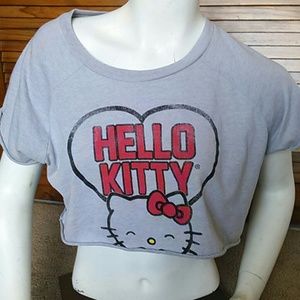 Hello kitty crop top