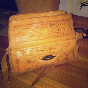 Mexican leather bag