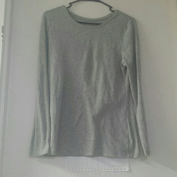 Old Navy Tops - Gray long-sleeved tee shirt