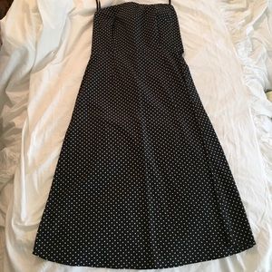 New York & Co 💖 strapless Polka Dot Dress