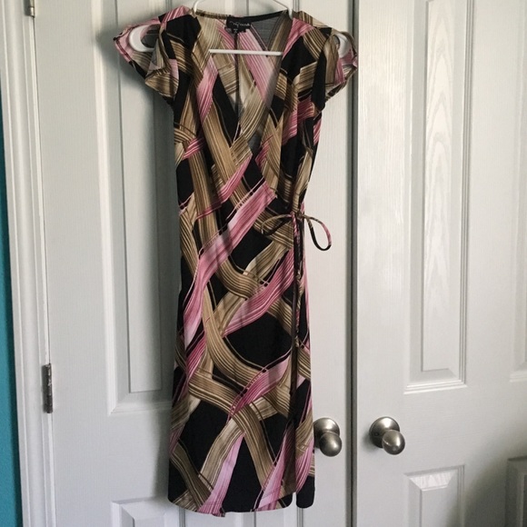 Wrap around dress