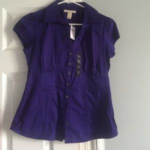 Banana Republic button up shirt with fitted waist