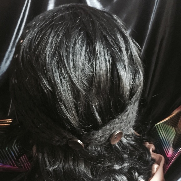 Beautiful wrap around ( Black Rivet) hat 😍 - Picture 4 of 4