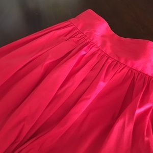 Red  BR circle skirt