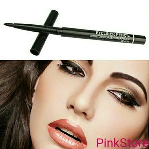 2x Black Retractable Eyeliner New