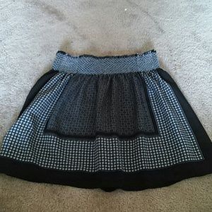 Cute black and grey skirt