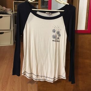 Long sleeve "make a wish" tshirt