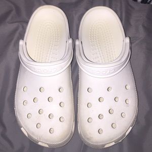 White crocs