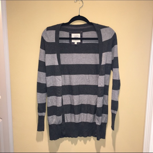 Striped Knit Cardigan