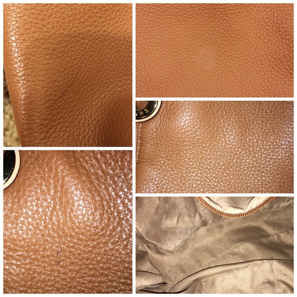✨MICHAEL KORS Tan Leather Purse✨ - Picture 4 of 4