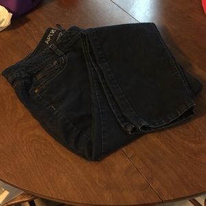 Dark wash skinny jeans