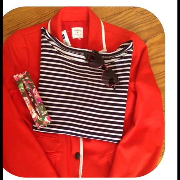 J. Crew Tops - Striped J. Crew Top