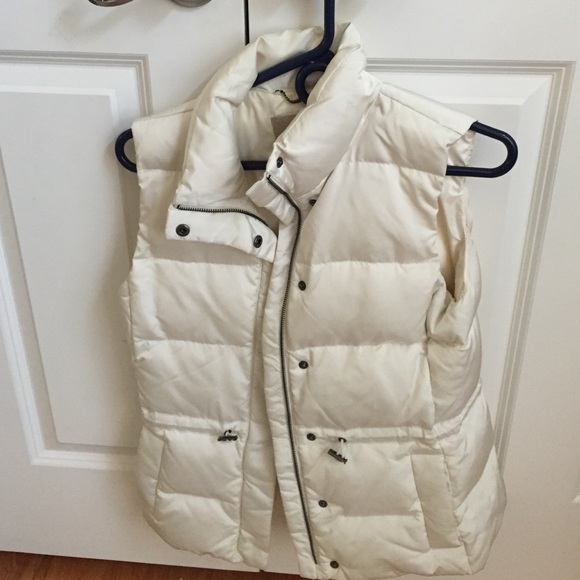 White Puffy Vest