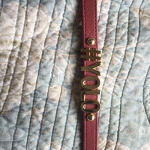 BUNDLE #YOLO bracelet & Penguin Mirror