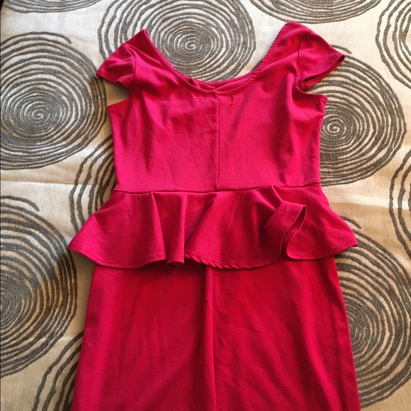 Mini peplum dress - Picture 2 of 2