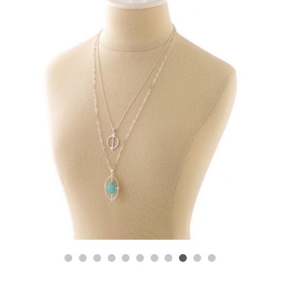 Stella & Dot Fortuna Stone Necklace - Picture 2 of 2