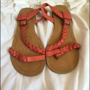 Coral Sandals