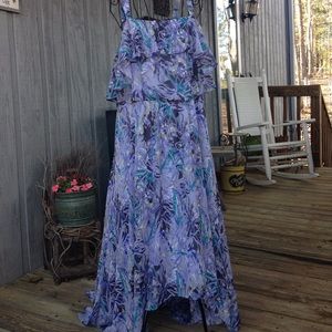 High/Low maxi dress-gently used