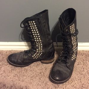 Steve Madden studded boot