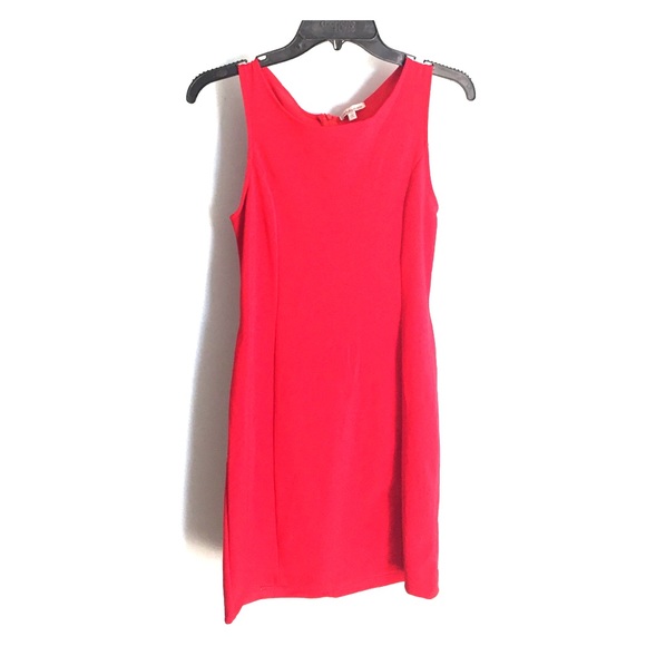 red Charlotte Ruse mini dress