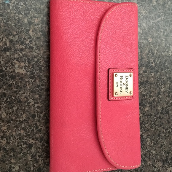 Dooney and Bourke Pink Wallet used