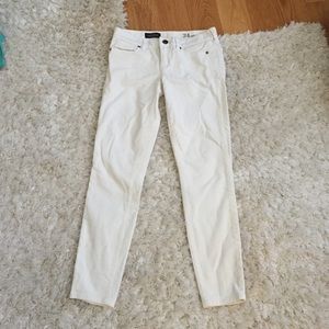 White Corduroy JCrew Pants